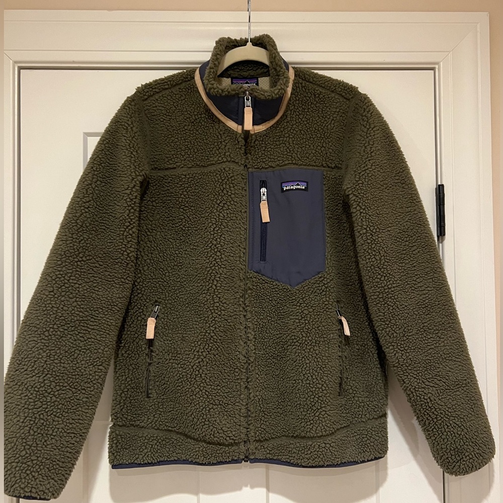 Patagonia Women’s Retro-X Fleece Jacket Olive Green